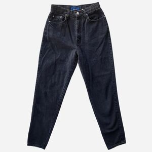 Vintage 80s Sasson High Waisted Black Jeans